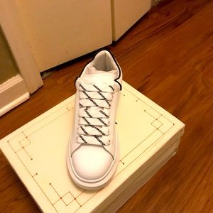 A pair of white Alexander McQueen (authentic) women size 9